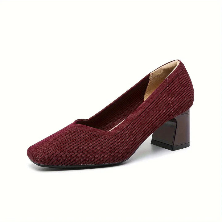 Jasmine | Comfortable Short Heel Shoes