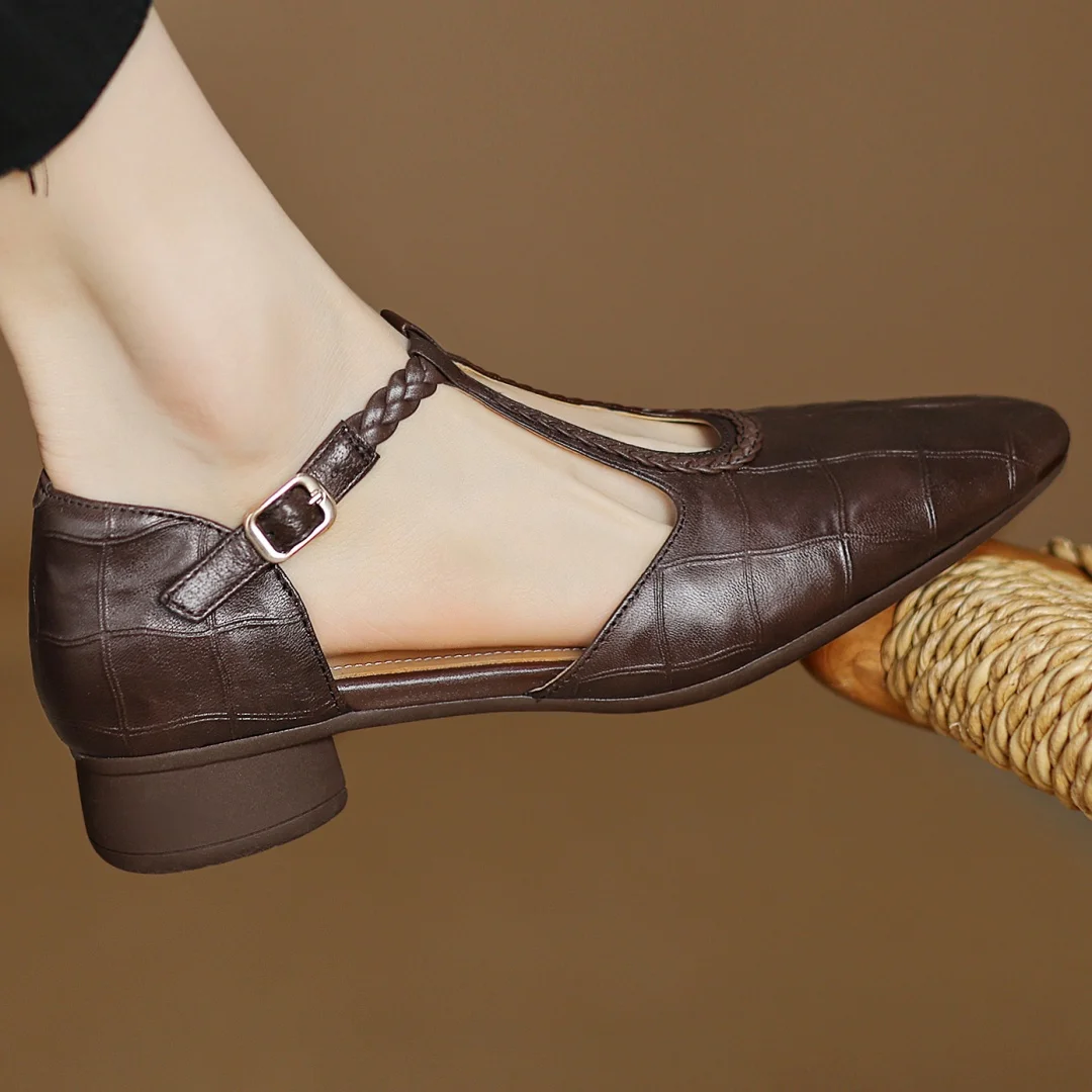 Lida | Kepa Leather Mary Janes