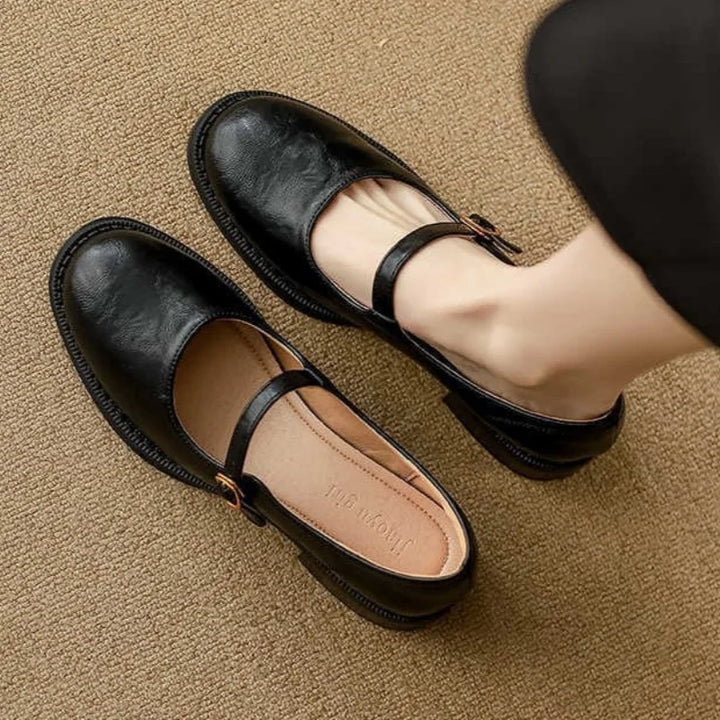 Rachel | Classic Comfort Mary Janes Made Of Leather