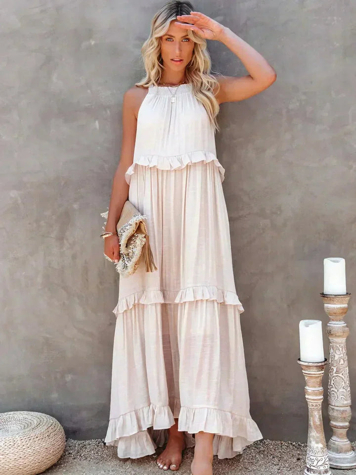 Leona | Breeze Ruffle Gown