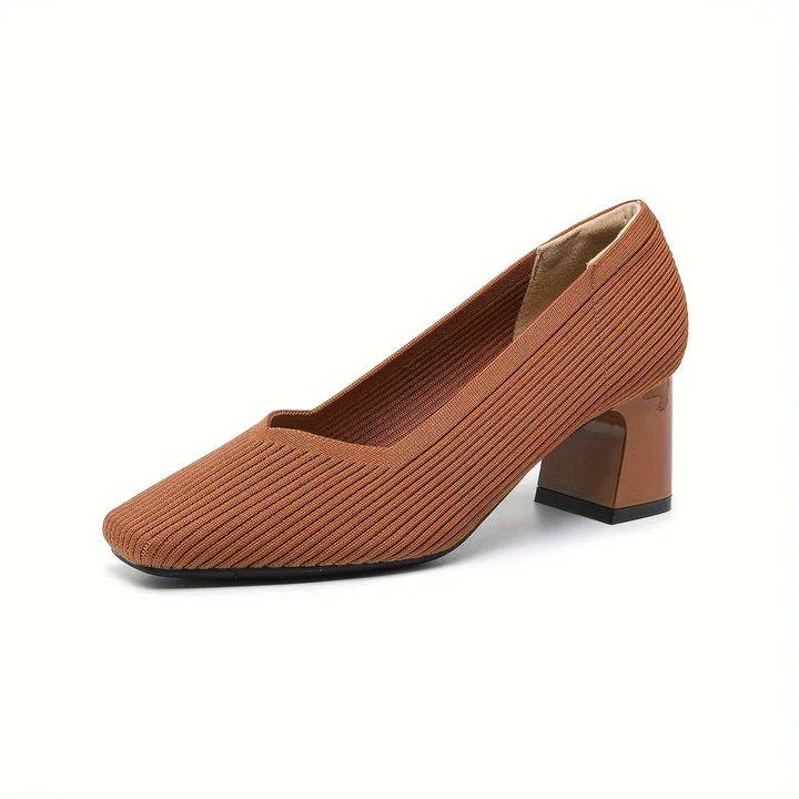 Jasmine | Comfortable Short Heel Shoes