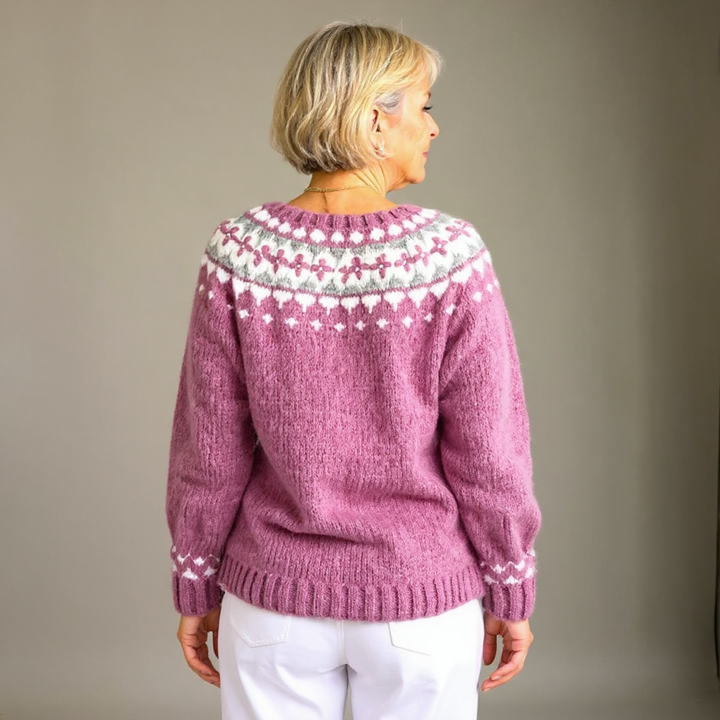 Maya | Vintage Icelandic Wool Cardigan